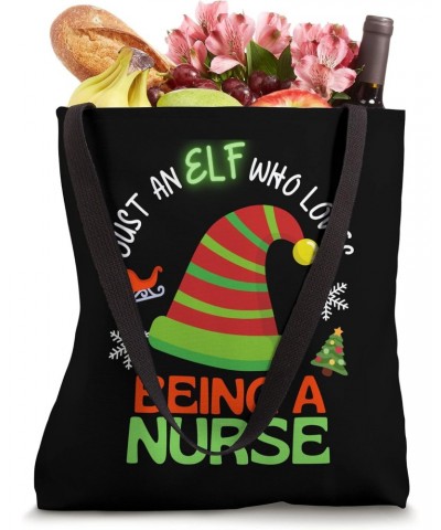 Nurse Elf Christmas Party Matching Family Tote Bag $12.49 Totes