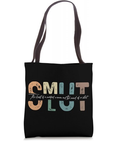 Smut Book Funny Smutty Book Reading Spicy Book Dark Romance Tote Bag $13.43 Totes