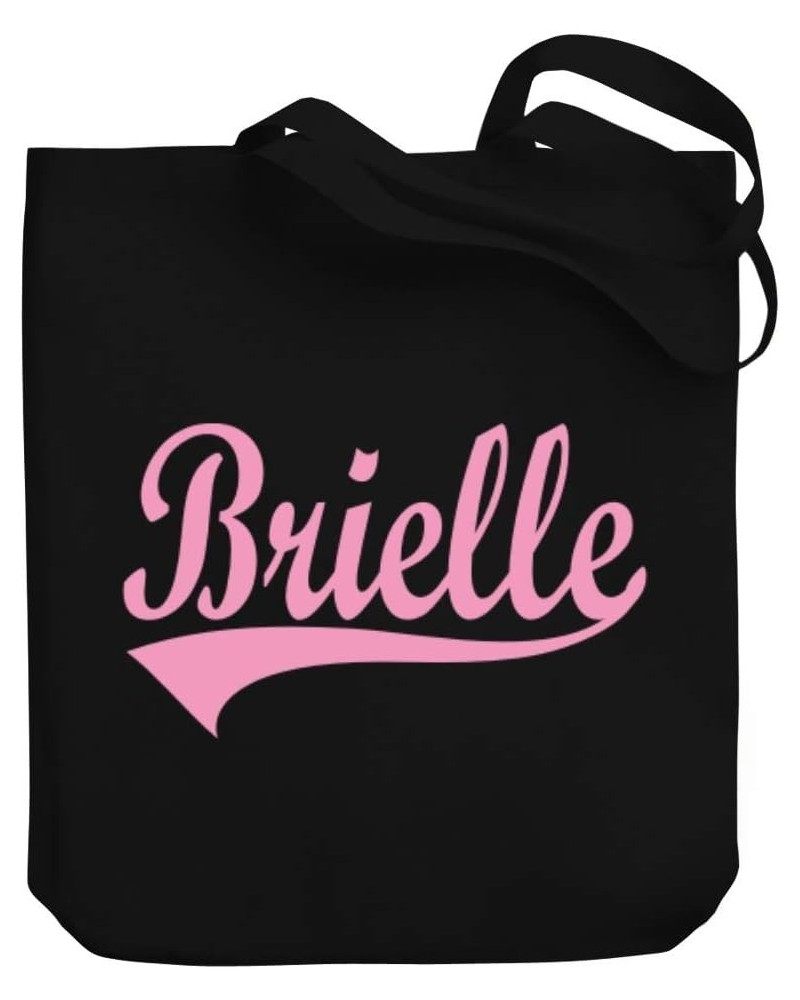 Brielle Baseball Style Canvas Tote Bag 10.5" x 16" x 4 $19.60 Totes