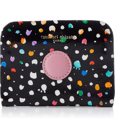 Tsumorichisato Women's Mini Wallet, Coin Purse, Coin Purse, Tiny Cat Dots black (black 19-3911tcx) $35.15 Wallets