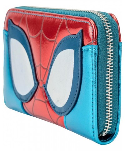 Marvel Metallic Spider-Man Zip Around Wallet One Size $15.05 Wallets