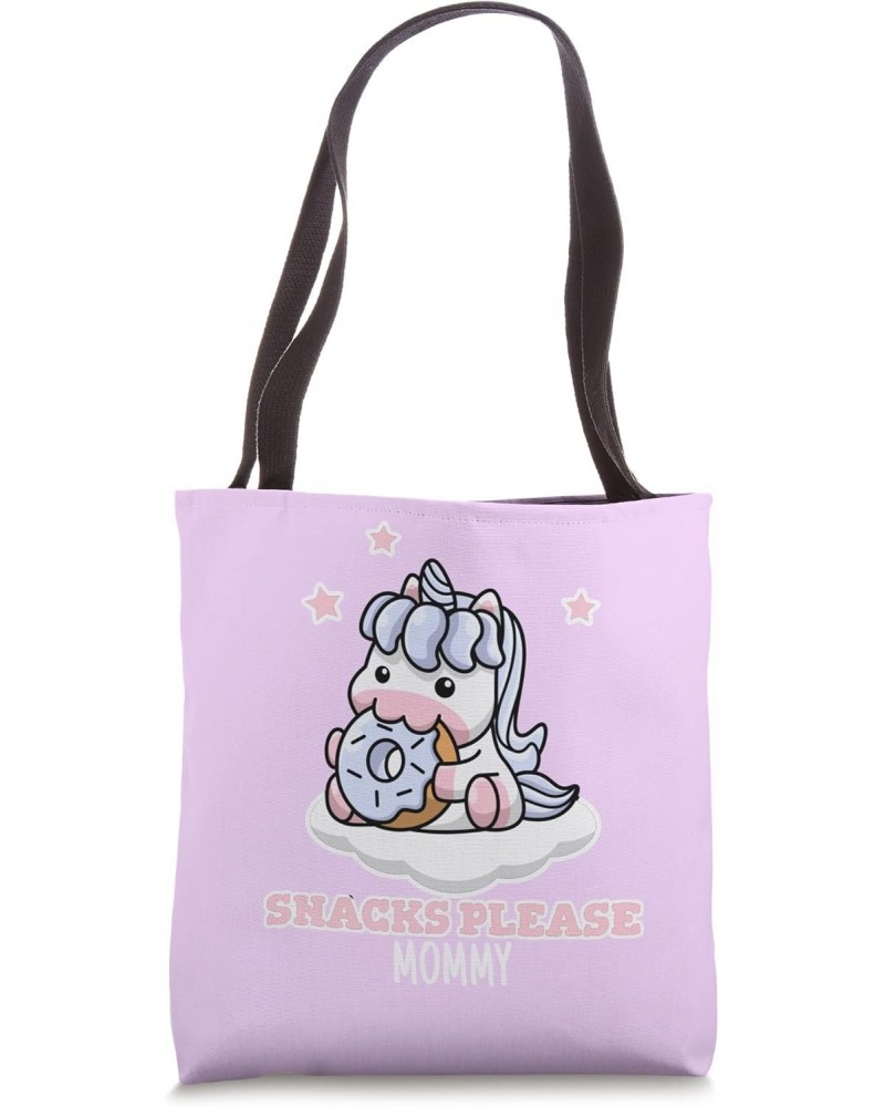 Snacks Please Mommy BD SM Adult Unicorn Tote Bag $13.50 Totes