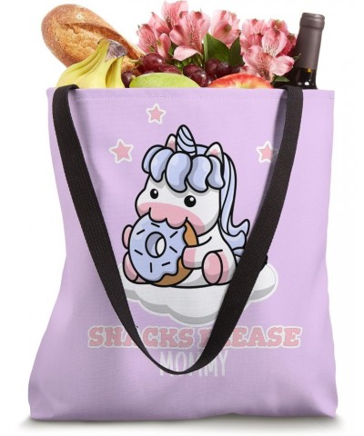 Snacks Please Mommy BD SM Adult Unicorn Tote Bag $13.50 Totes