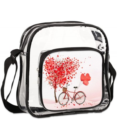 Stadium Approved Clear Crossbody Bag-Clear Bag for Festivals,Sports Events,Small Concerts Multi1 $13.40 Shoulder Bags