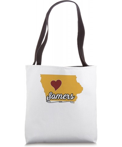 SOMERS IOWA | IA USA - Cute Souvenir Merch - US City State - Tote Bag $13.20 Totes