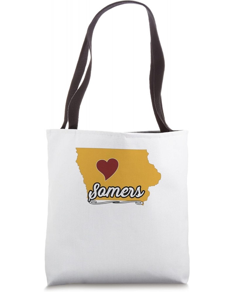 SOMERS IOWA | IA USA - Cute Souvenir Merch - US City State - Tote Bag $13.20 Totes