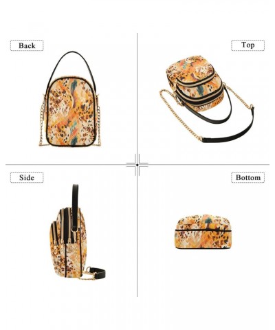 Leopard Small Crossbody Bags for Women Cell Phone Shoulder Purse Handbags Wallet 21216716 $12.69 Crossbody Bags