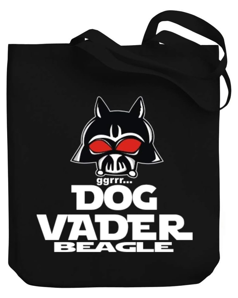 DOG VADER Beagle Canvas Tote Bag 10.5" x 16" x 4 $16.40 Totes