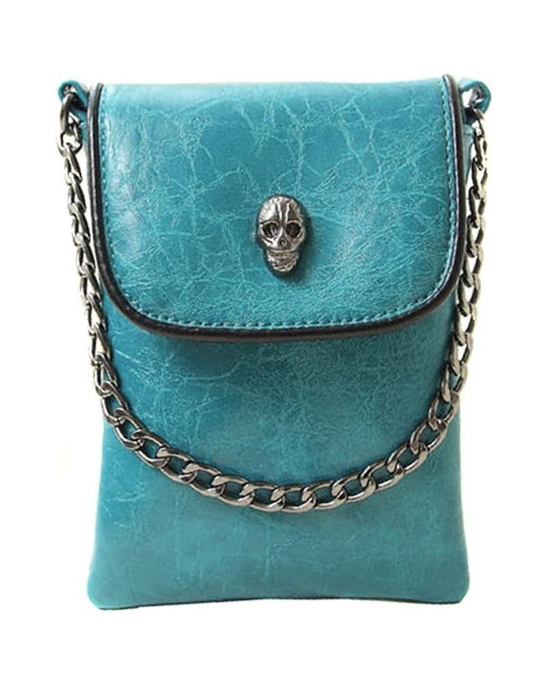 Cross-Body Cell Phone Bag Soft PU Leather Mini Phone Bag for Women Green $14.95 Crossbody Bags