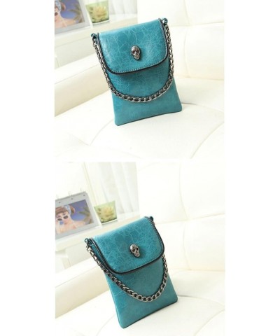 Cross-Body Cell Phone Bag Soft PU Leather Mini Phone Bag for Women Green $14.95 Crossbody Bags