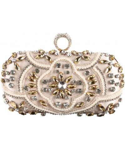 1pc Handbags Handmade Evening Bag Beaded Women Bag Banquet Handbag Elegant Women Handbag Clutch Grace Miss $19.30 Evening Bags