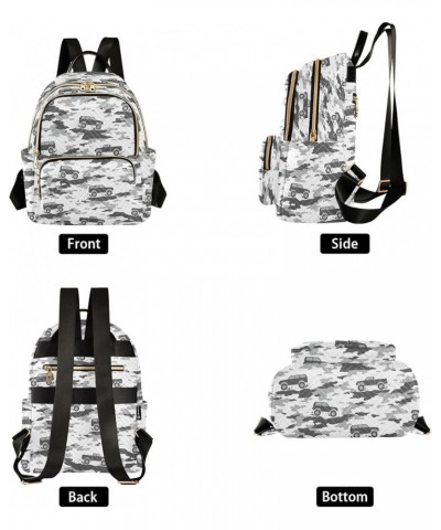 Travel Backpack Purse for Women Fashion Anti-theft Work Casual Camouflage Suv Cars Daypack Shoulder Bag Medium Size Small $15...