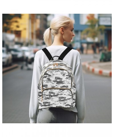 Travel Backpack Purse for Women Fashion Anti-theft Work Casual Camouflage Suv Cars Daypack Shoulder Bag Medium Size Small $15...