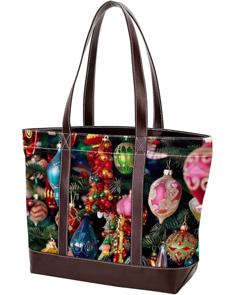 Tote Bag for Women, Large Tote Bags for Women, Women's Tote Handbags, Christmas Tree Decoration, Womens Tote Bag Design 8782 ...