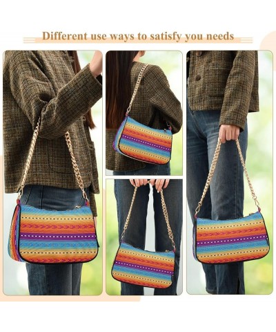 Shoulder Bag for Women Shoulder Handbags with Chain Zipper Closure Mini Purse Crossbody Bags for Women Multicolouredjf0008 $1...