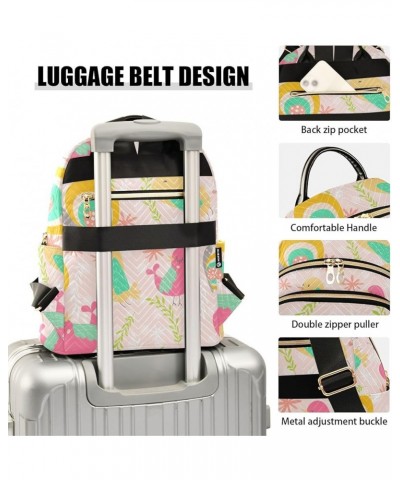 Magazine Map Women's Backpack Wallet Casual Small Backpack Fashion Women's Travel Bag School Backpack Color324 Medium $18.28 ...