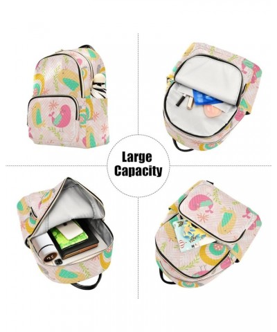 Magazine Map Women's Backpack Wallet Casual Small Backpack Fashion Women's Travel Bag School Backpack Color324 Medium $18.28 ...