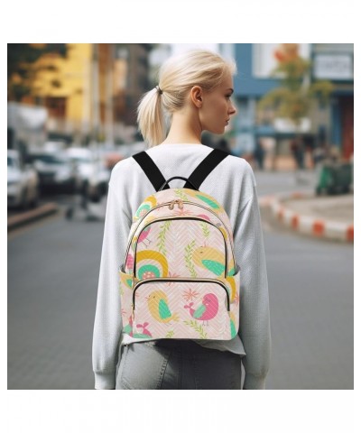 Magazine Map Women's Backpack Wallet Casual Small Backpack Fashion Women's Travel Bag School Backpack Color324 Medium $18.28 ...