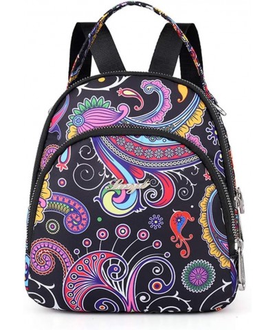 Women Backpacks Stylish Lightweight Outdoor Travel Anti-theft Rucksack Flower-2 $12.00 Backpacks