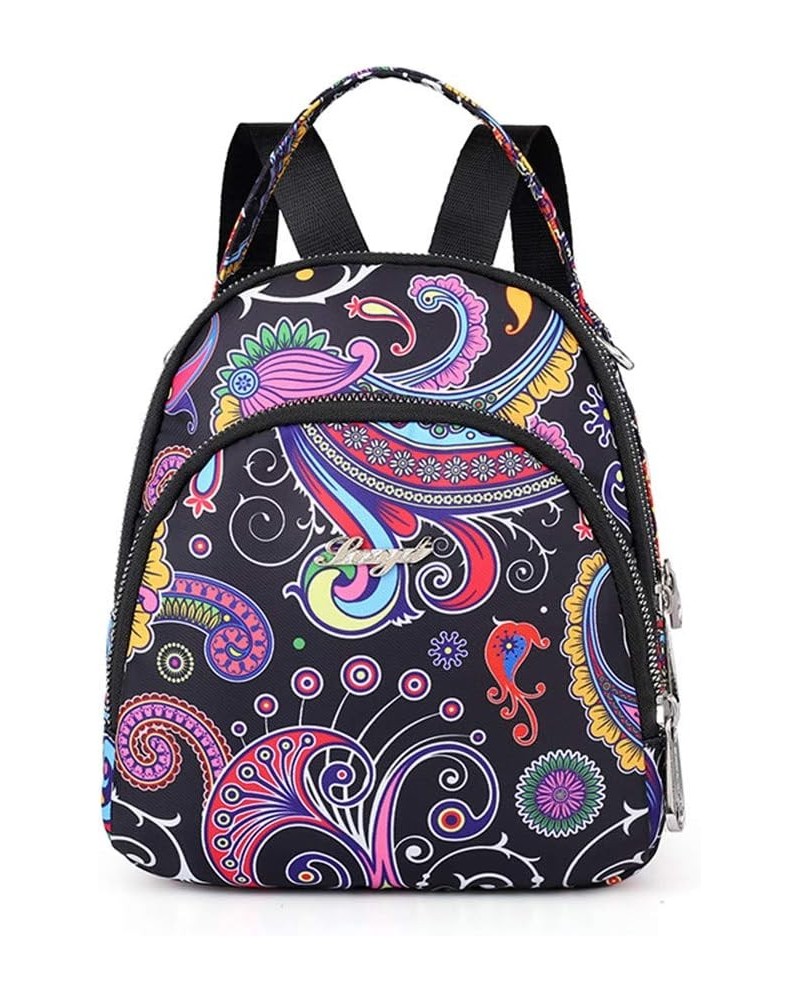 Women Backpacks Stylish Lightweight Outdoor Travel Anti-theft Rucksack Flower-2 $12.00 Backpacks