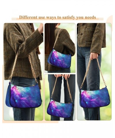 Universe Galaxy Nebula Space Women's Handbags Tote Crossbody Bag Purse Ladies Shoulder Bag Hobo Handbag $14.70 Totes