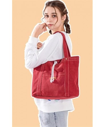 Tote Bag for Women Canvas Hobo Handbag Shoulder Bag Purse Satchel Retro Casual Large White $29.98 Totes