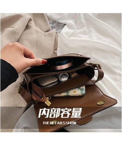 Retro Plaid Flap Top Crossbody Bag for Women Trendy designer Casual Shoulder Messenger Bag Work Bag Purse Plaid $15.54 Should...