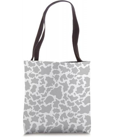 Cow animal print gray print gray Cow pattern Tote Bag $13.89 Totes