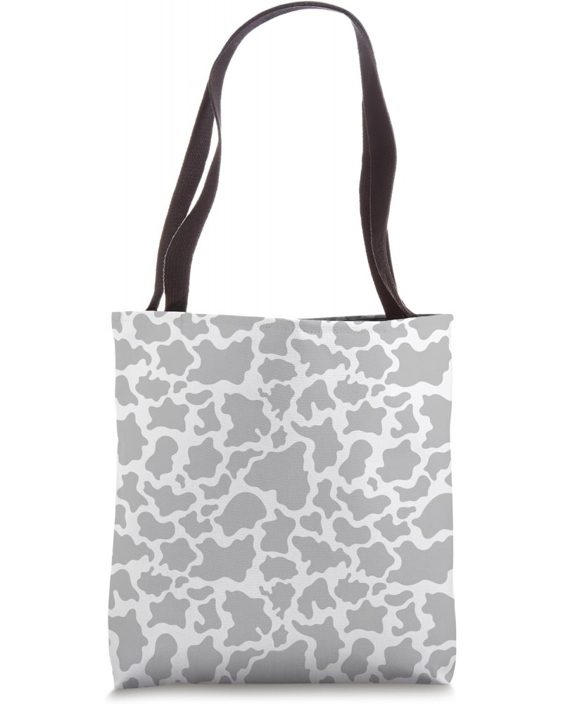 Cow animal print gray print gray Cow pattern Tote Bag $13.89 Totes