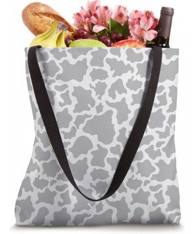 Cow animal print gray print gray Cow pattern Tote Bag $13.89 Totes