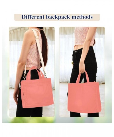 Salmon Tote Bags Women, Corduroy Tote Bag for Women School Tote Bag for Women College Small Tote Bags for Women Salmon $11.25...