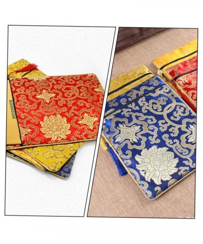 4 Pcs Book Bag Brocade Sachet Travel Chinese Style As Shownx2pcs $7.89 Clutches