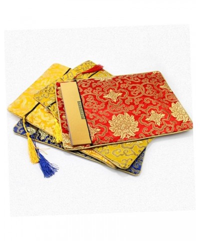 4 Pcs Book Bag Brocade Sachet Travel Chinese Style As Shownx2pcs $7.89 Clutches