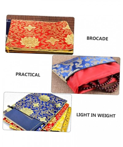 4 Pcs Book Bag Brocade Sachet Travel Chinese Style As Shownx2pcs $7.89 Clutches