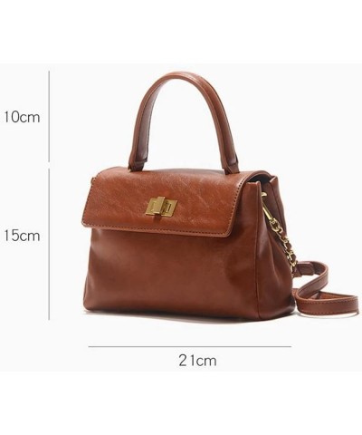 Handbags, PU Leather Shoulder Bags, Mini Pouch,Women Cossbody Bag, Messenger Bags Brown $29.50 Totes