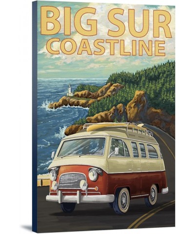 Big Sur, California, Camper Van, (24x36 Wrapped Canvas, Wall Decor, Artwork) 12x18 Stretched Canvas $38.40 Totes