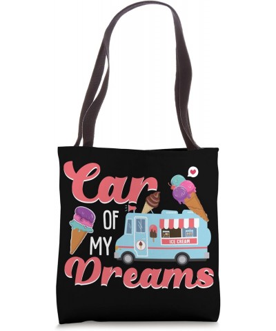 Dream Car Ice Cream Truck Design Tote Bag $13.74 Totes