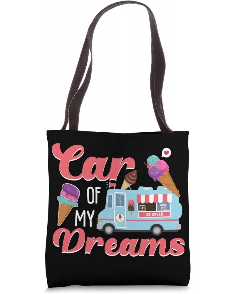 Dream Car Ice Cream Truck Design Tote Bag $13.74 Totes