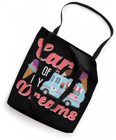 Dream Car Ice Cream Truck Design Tote Bag $13.74 Totes