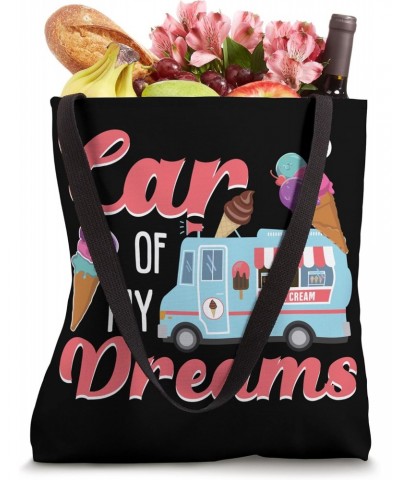 Dream Car Ice Cream Truck Design Tote Bag $13.74 Totes