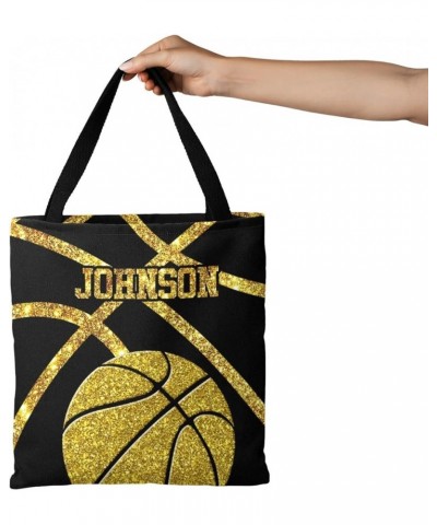 Personalized Name Sport Basketball Grass Handbag Gift Bags Christmas Treat Bags for Holiday Party Gift Bags Multi 1st $14.63 ...