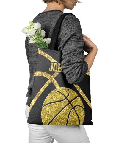 Personalized Name Sport Basketball Grass Handbag Gift Bags Christmas Treat Bags for Holiday Party Gift Bags Multi 1st $14.63 ...