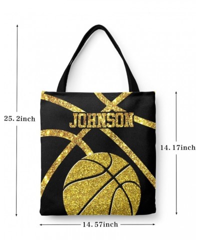 Personalized Name Sport Basketball Grass Handbag Gift Bags Christmas Treat Bags for Holiday Party Gift Bags Multi 1st $14.63 ...