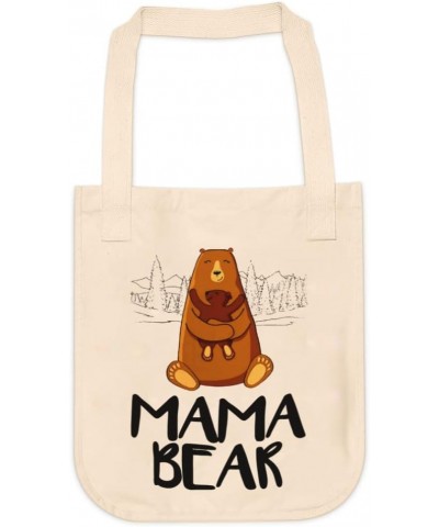 Cute Mama Bear Best Mom Tote bag for Women And Men Graphic Shoulder Bags Casual Cloth Purses and Aesthetic Handbags $21.42 Totes