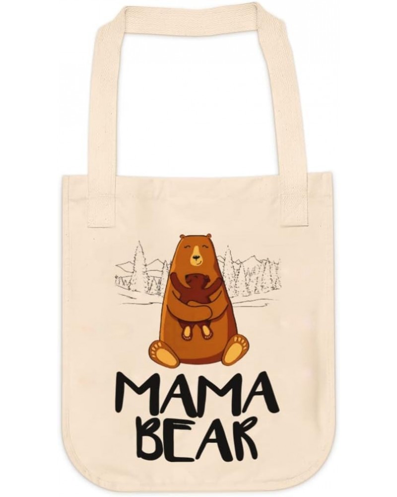 Cute Mama Bear Best Mom Tote bag for Women And Men Graphic Shoulder Bags Casual Cloth Purses and Aesthetic Handbags $21.42 Totes