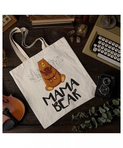 Cute Mama Bear Best Mom Tote bag for Women And Men Graphic Shoulder Bags Casual Cloth Purses and Aesthetic Handbags $21.42 Totes