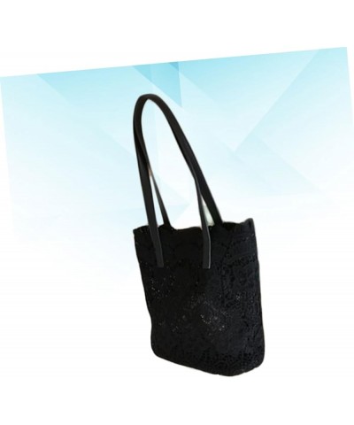 Lace Bag Women Bag Women Shoulder Bag Large Capacity Bag Summer Miss Black Brown $12.13 Shoulder Bags