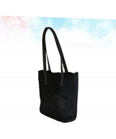 Lace Bag Women Bag Women Shoulder Bag Large Capacity Bag Summer Miss Black Brown $12.13 Shoulder Bags