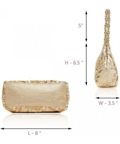 Tara Trends Potli Bag with Golden Pearl Handle Tassel Pack of 2 $8.84 Clutches