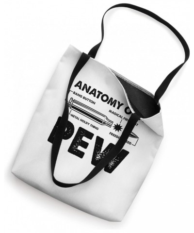 Funny Anatomy Of A Pew Pewer - Ammo Gun - Amendment Saying Tote Bag $15.16 Totes